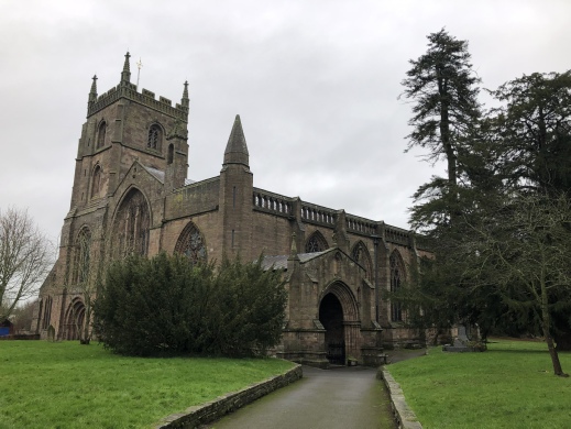 The Priory Church of St Peter and St Paul in Leominster.