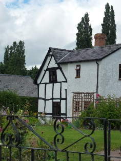 Tudor house in Bodenham.