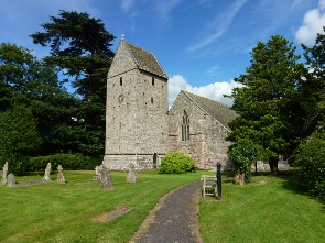 The Church of St James in Kinnersley.