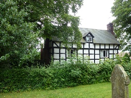 Tudor house near the church. 