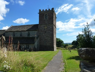 The Church of St Mary in Almeley, Herefordshire.